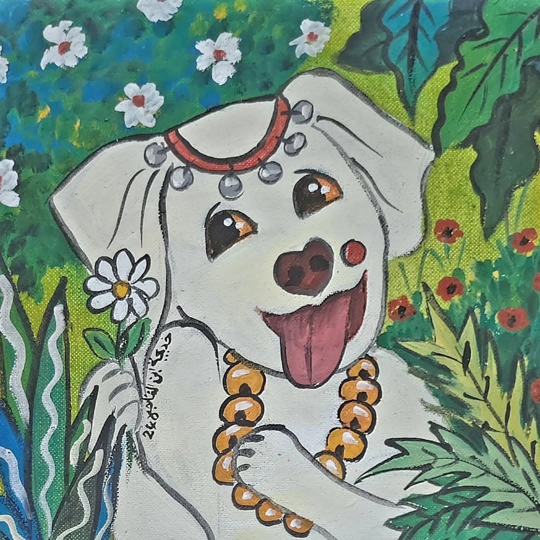 Tableau Préparation Tableau "Préparation" — Art contemporain marocain par Khadija Bentajar
